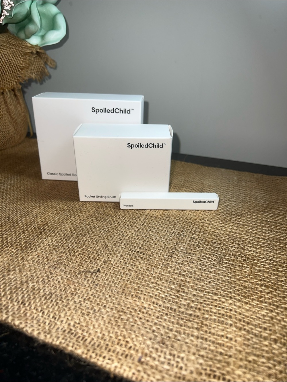 NEW SpoiledChild White Beauty Set - 3 Pieces